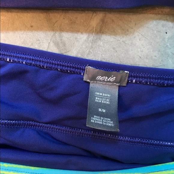 Aerie perky triangle bikini (top M, bottoms M) - Picture 5 of 7
